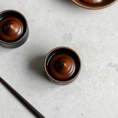 Tesoro japonés (Mousse de chocolate)
