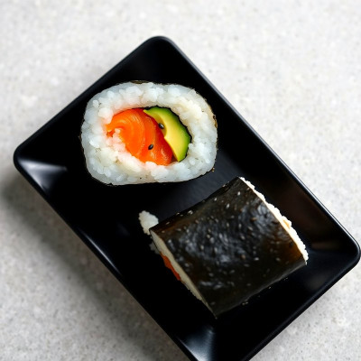 Maki de surimi y aguacate (6 Piezas)