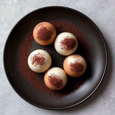 Mochi de chocolate