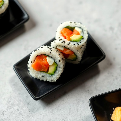Philadelphia Roll Rainbow (8 piezas)