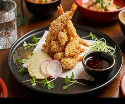 Langostinos fritos