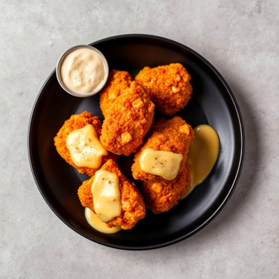 Loncha de pollo Crujiente al queso
