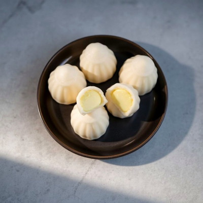 Mochi de tarta de queso