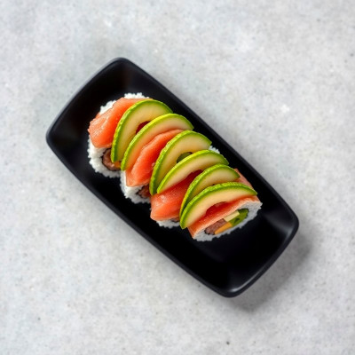 Uramaki Roll Rainbow (8 piezas)